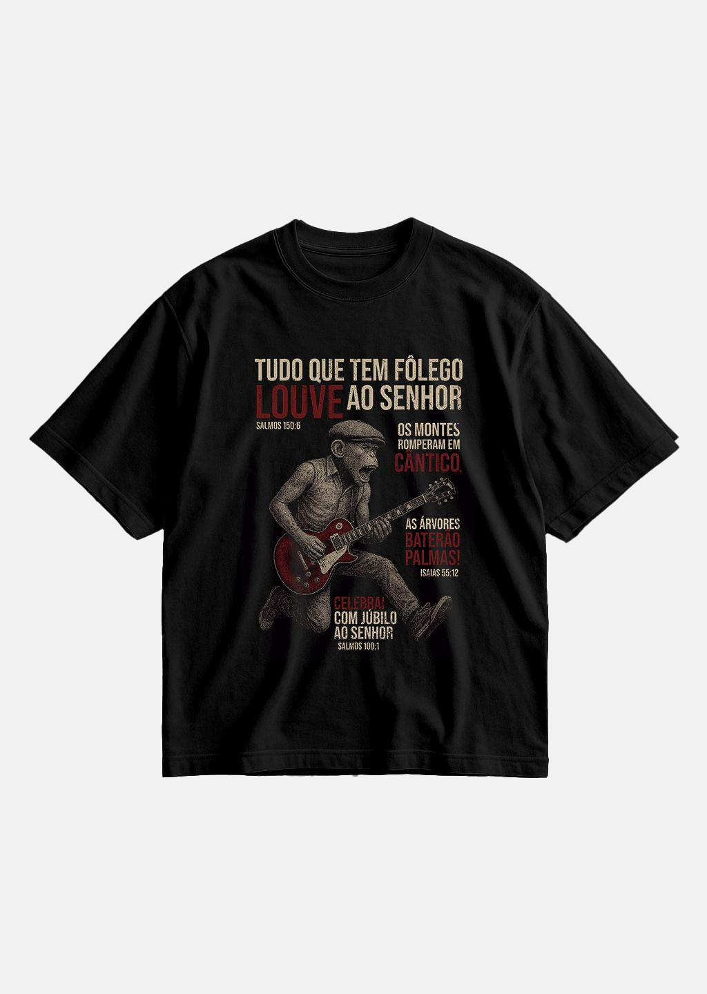 Oversized "Tudo que tem Fôlego"