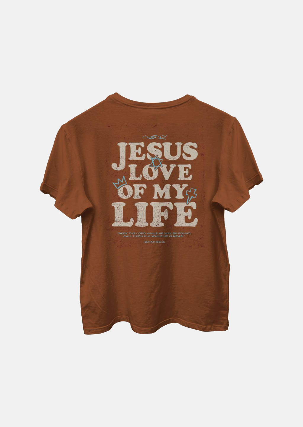T-shirt Feminina "Jesus Love of My Life"