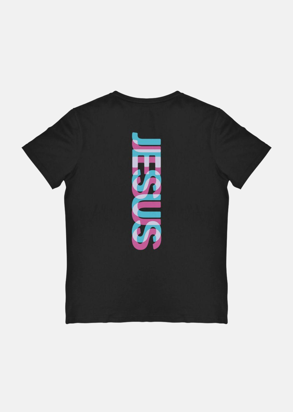 T-shirt "JESUS" Glitch